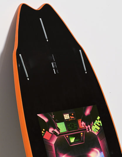  HAYDENSHAPES WEIRD WAVES DYLAN GRAVES FOAMY BLACK FUTURES