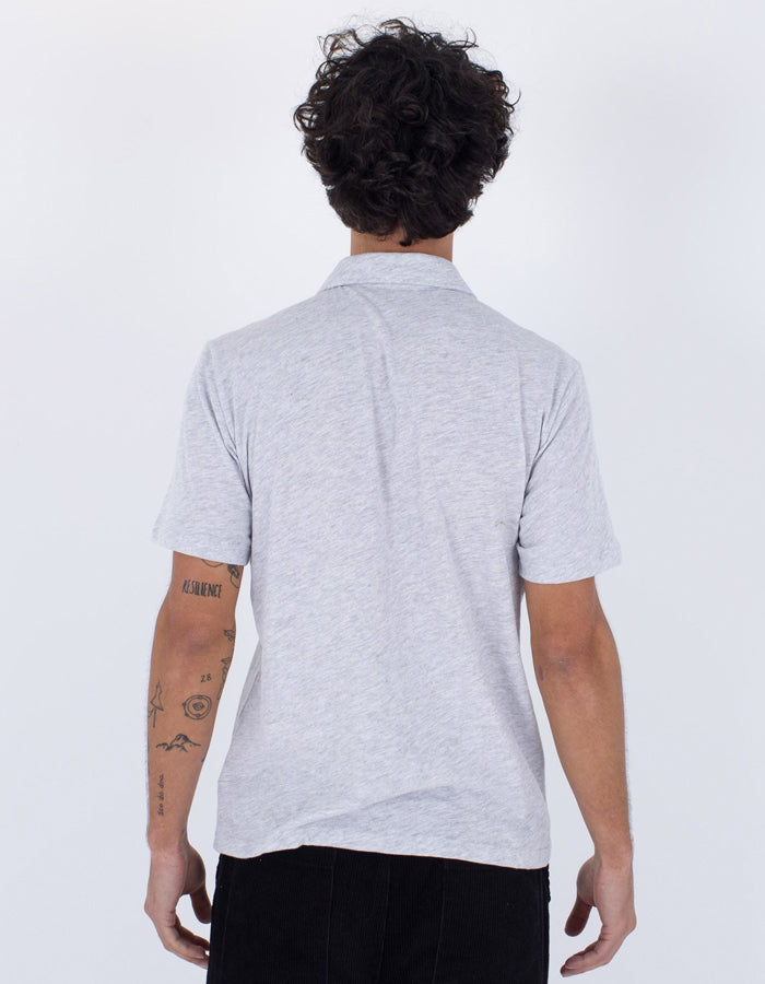  HURLEY POLO SHORT SLEEVE ACE VISTA WHITE HEATHER