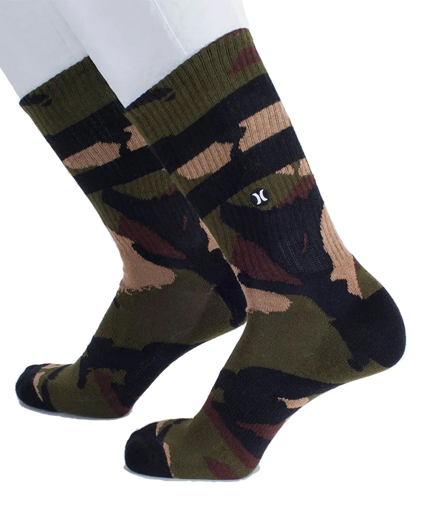  HURLEY H2O JACQUARD CREW SOCK