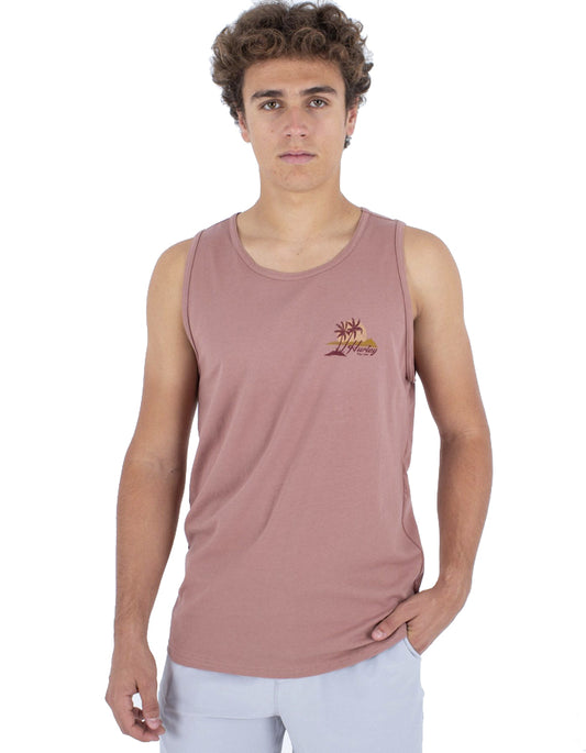  HURLEYEVERYDAY DIAMOND HEAD TANK PHANTOM ROSE