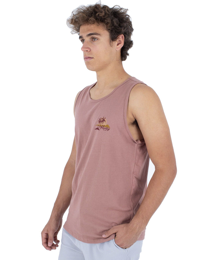  HURLEYEVERYDAY DIAMOND HEAD TANK PHANTOM ROSE