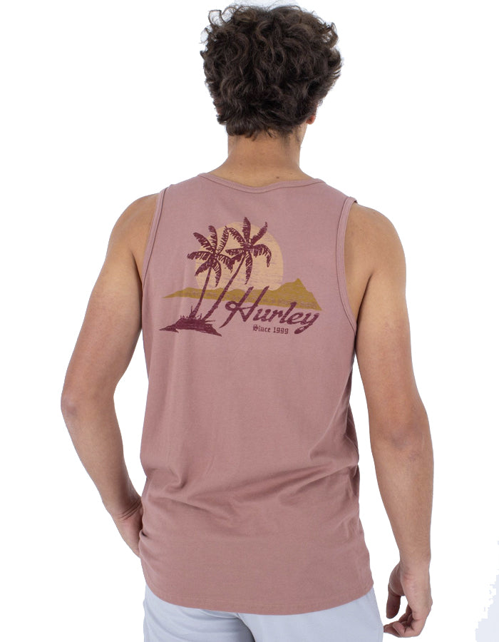  HURLEYEVERYDAY DIAMOND HEAD TANK PHANTOM ROSE
