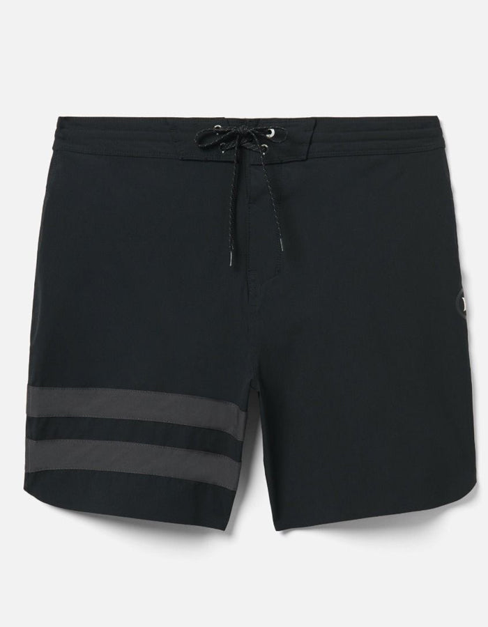 HURLEY PHANTOM+ BLOCK PARTY RENEGADE BOARDSHORTS 18" BLACK