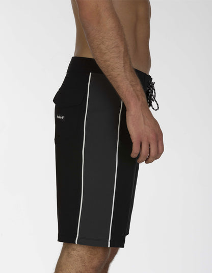  HURLEY PHANTOM FASTLANE BOARDSHORT 18" BLACK