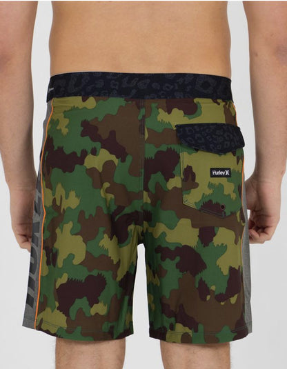  HURLEY PHANTOM FASTLANE WOODLAND BOARDSHORT 18"