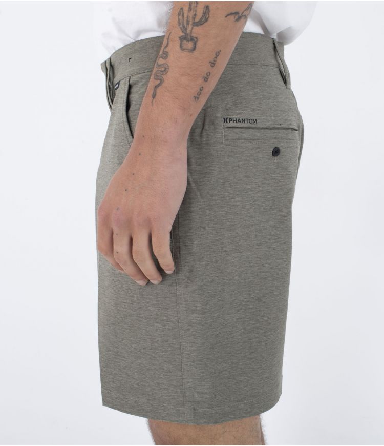  HURLEY PHANTOM HEATHER WALKSHORTS 18" OLIVE