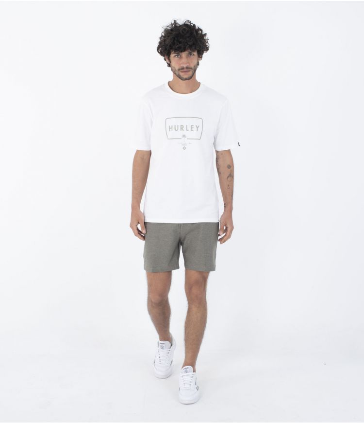  HURLEY PHANTOM HEATHER WALKSHORTS 18" OLIVE