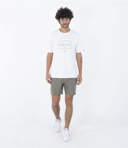  HURLEY PHANTOM HEATHER WALKSHORTS 18" OLIVE