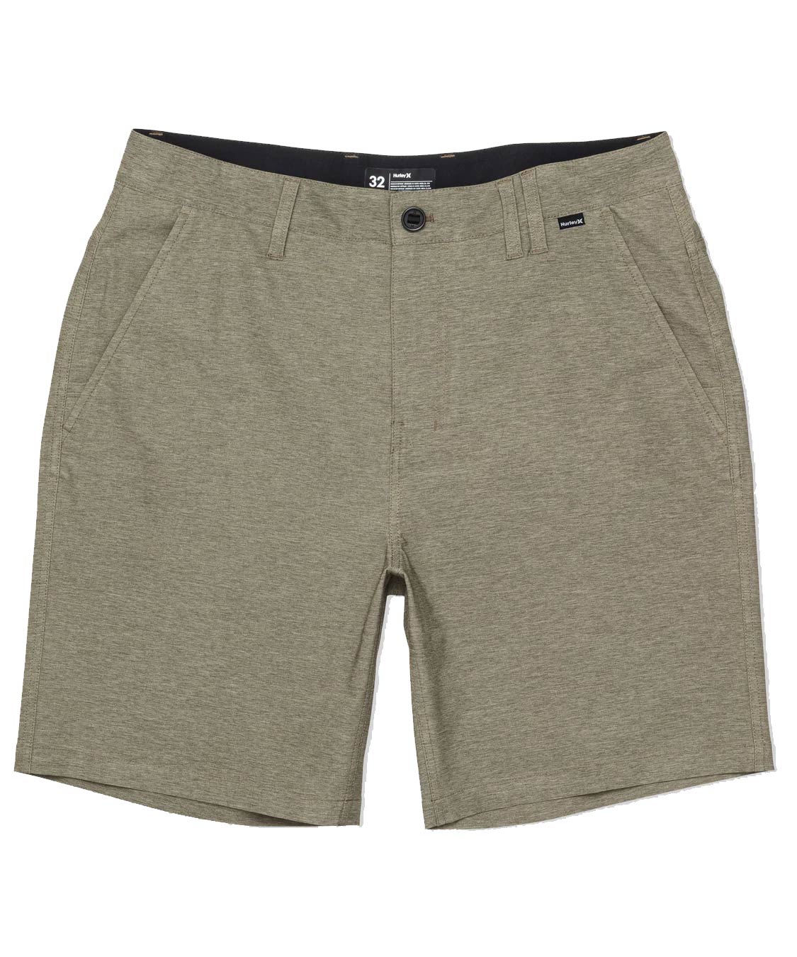  HURLEY PHANTOM HEATHER WALKSHORTS 18" OLIVE