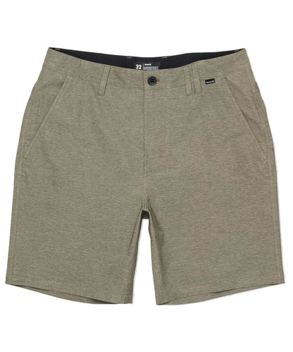  HURLEY PHANTOM HEATHER WALKSHORTS 18" OLIVE