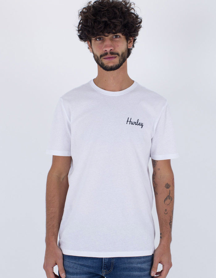  HURLEY EVERYDAY HURLEY'S TEE WHITE
