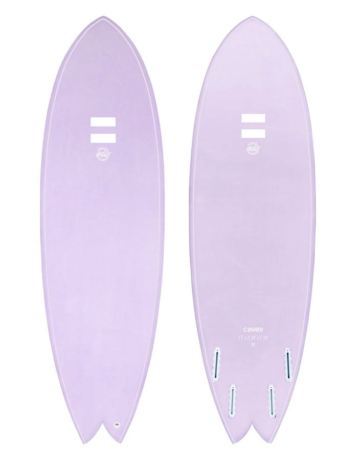  INDIO ENDURANCE COMBO FISH TWIN/QUAD PURPLE