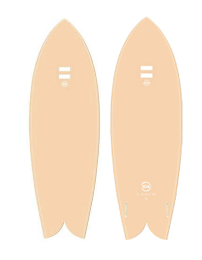  INDIO ENDURANCE DAB TWIN FIN FISH TERRACOTA