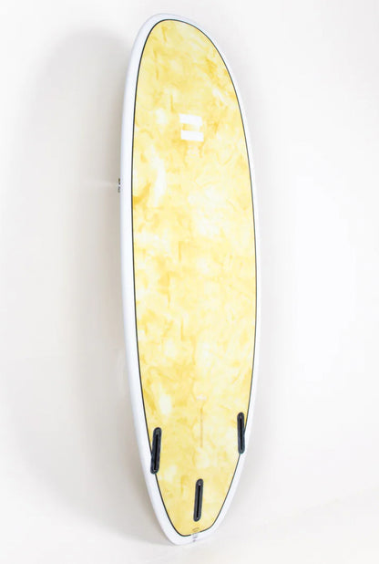  INDIO 7'0" ENDURANCE PLUS SWIRL EFFECT YELLOW FUNBOARD