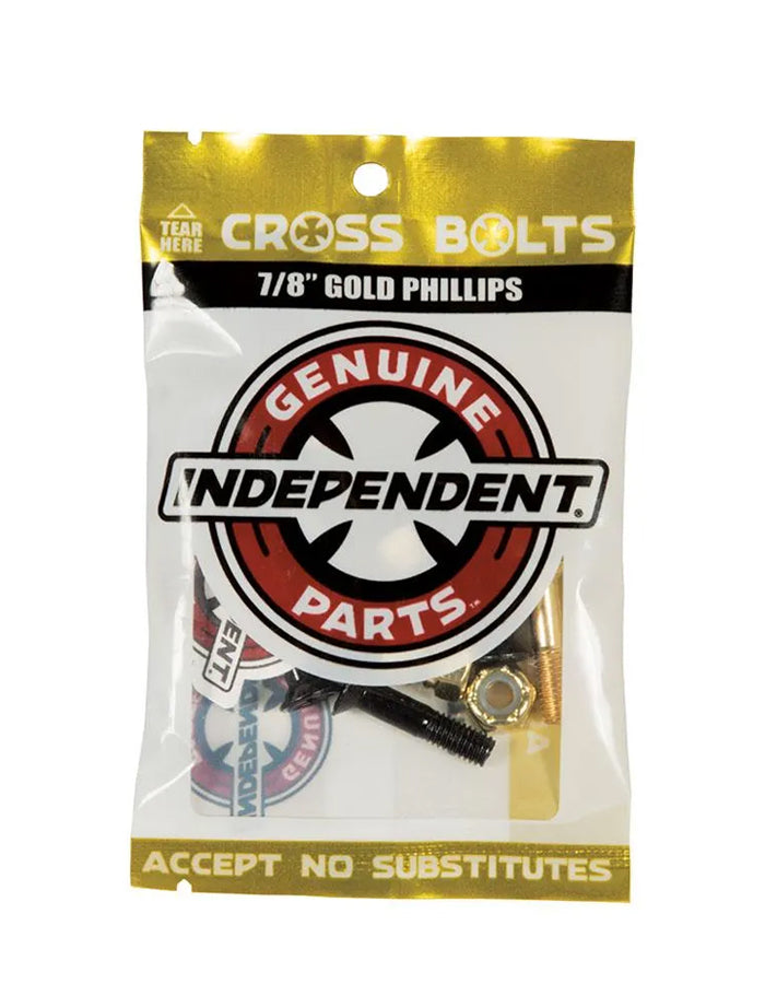  INDEPENDENT GENUINE PARTS PHILLIPS HARDWARE 7/8" BLACK GOLD