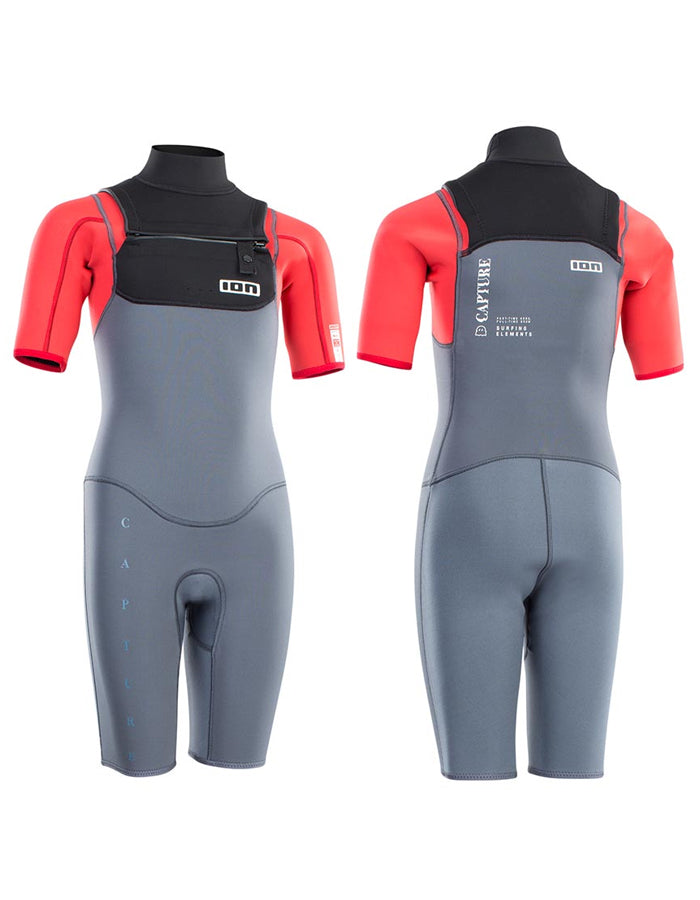  ION KIDS WETSUIT CAPTURE 2/2 SHORTY FRONT ZIP