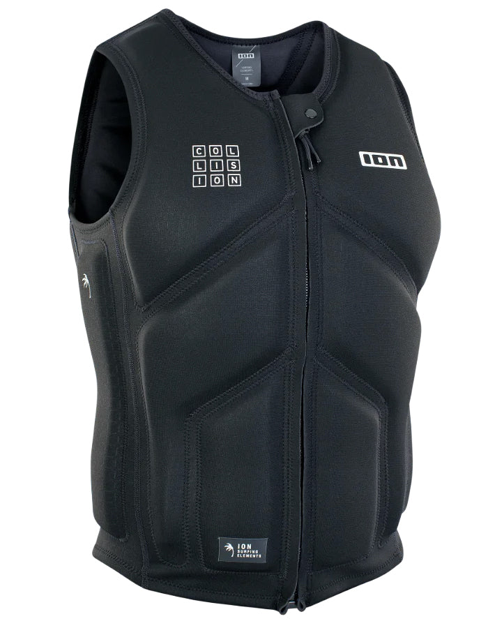  ION COLLISION VEST CORE FRONT ZIP MEN BLACK