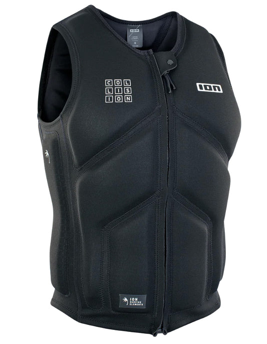  ION COLLISION VEST CORE FRONT ZIP MEN BLACK