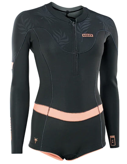  ION AMAZE HOT SHORTY 1.5 FRONT ZIP BLACK