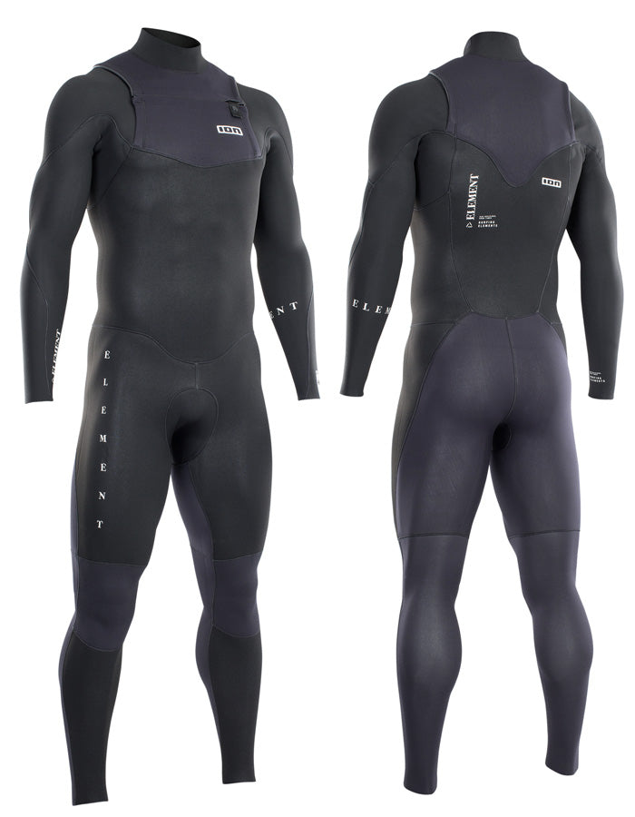  ION WETSUIT ELEMENT SEMIDRY 4/3 FRONT ZIP 2022