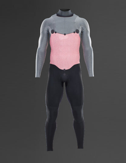  ION WETSUIT ELEMENT SEMIDRY 4/3 FRONT ZIP 2022