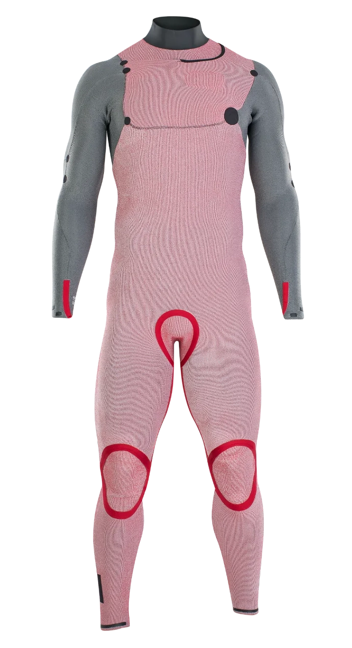  ION SEEK AMP SEMIDRY 4/3 WETSUIT FRONT ZIP
