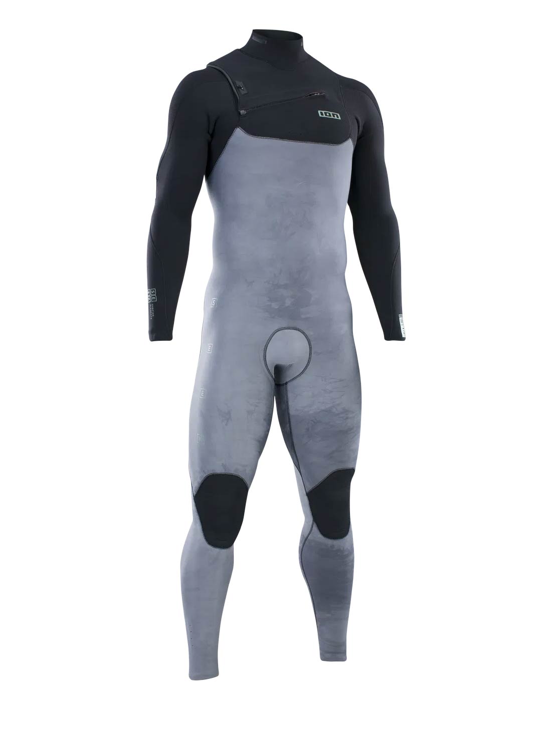  ION WETSUIT SEEK AMP 5/4 FRONT ZIP MEN TIE DYE LTD GREY