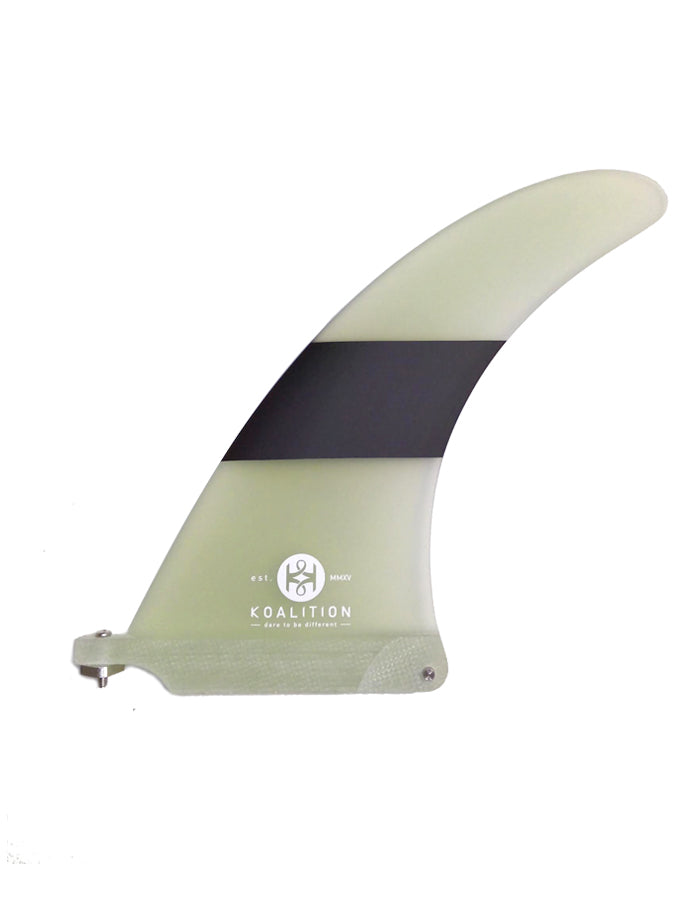  KOALITION 7.5" LONGBOARD SINGLE FIN CALIFORNIA CLASSIC STRIPE