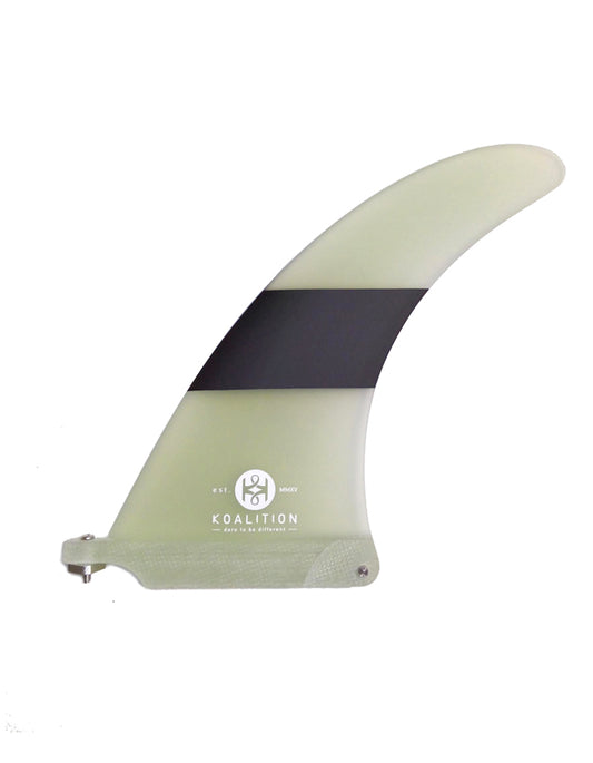  KOALITION 7.5" LONGBOARD SINGLE FIN CALIFORNIA CLASSIC STRIPE