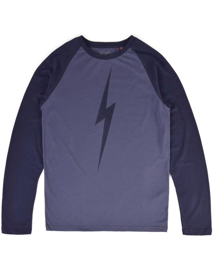  LIGHTNING BOLT FOREVER LONG SLEEVE HAWAIIAN OCEAN (B GRADE)