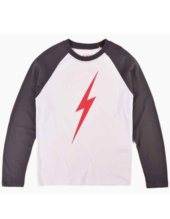  LIGHTNING BOLT FOREVER LONG SLEEVE WHITE