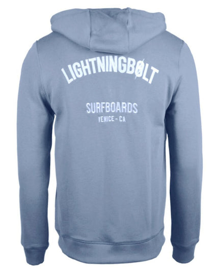  LIGHTNING BOLT SURF BOARDS HOODIE ZIP TEMPEST