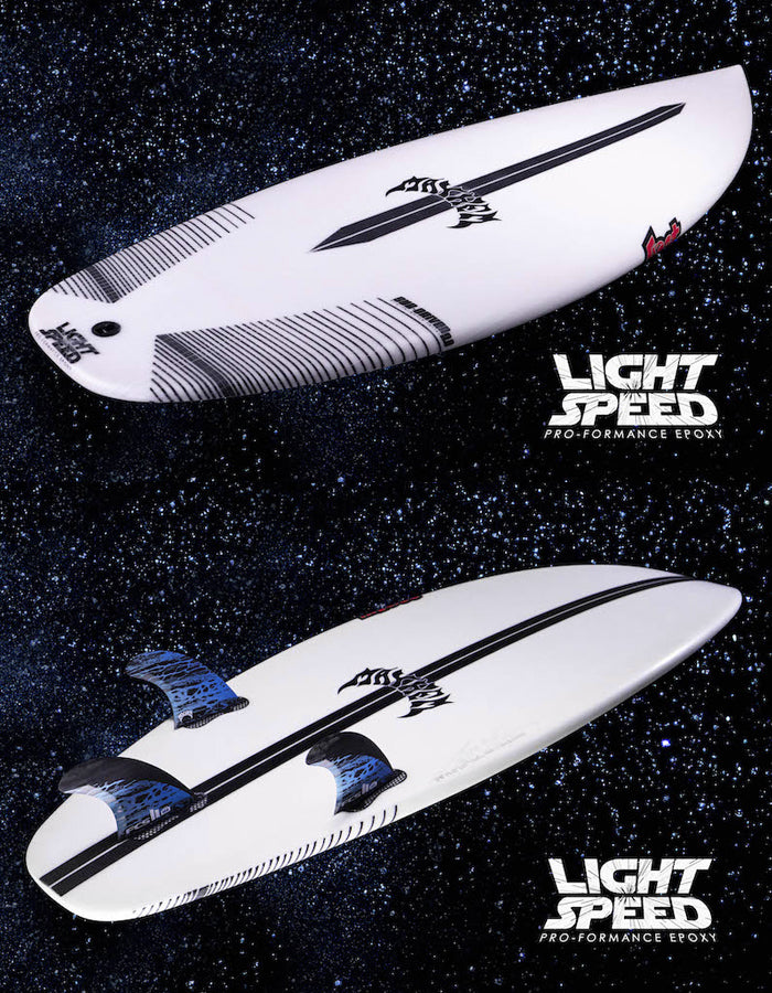 LOST 5'10 SUB DRIVER 2.0 LIGHT SPEED FCSII