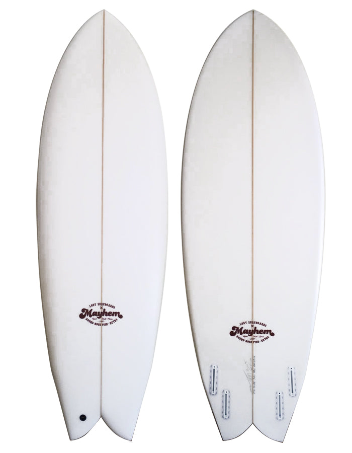  LOST 5'7" ROUND NOSE FISH RETRO FUTURES FIN