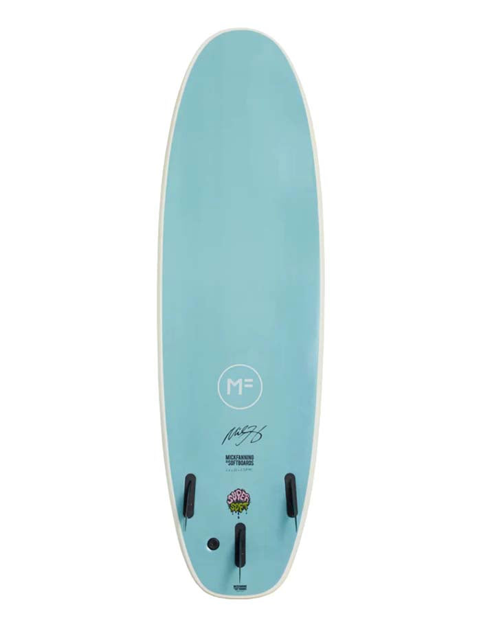  MF MICK FANNING BEASTIE SUPERSOFT WHITE TEAL