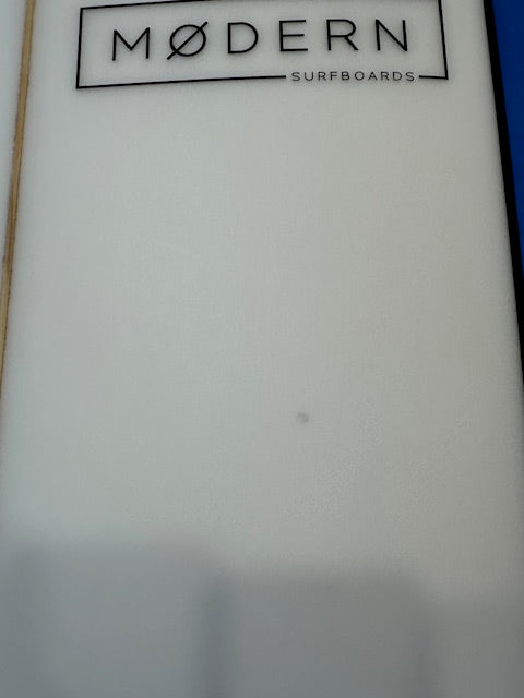  MODERN 6'4" LOVE CHILD PU 4 + 1 FCSII BLUE TINT (B GRADE)