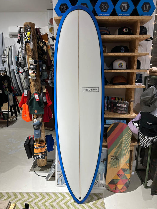  MODERN 6'4" LOVE CHILD PU 4 + 1 FCSII BLUE TINT (B GRADE)