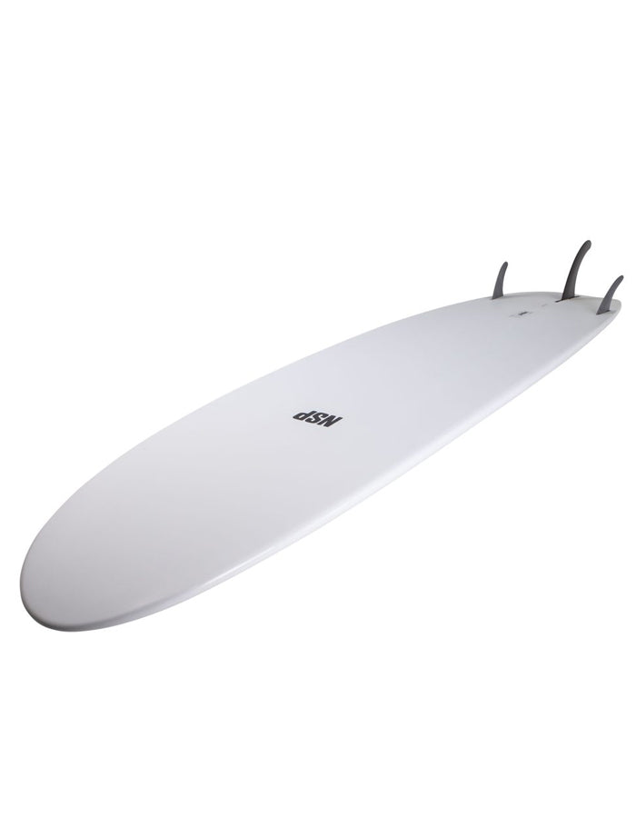  NSP SURFBOARDS 9'6" ELEMENTS LONGBOARD WHITE