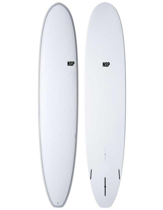  NSP SURFBOARDS 9'6" ELEMENTS LONGBOARD WHITE