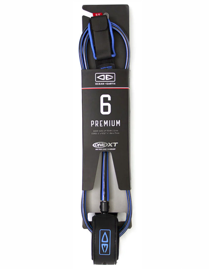  OCEAN & EARTH LEASH 6'0" ONE XT PREMIUM