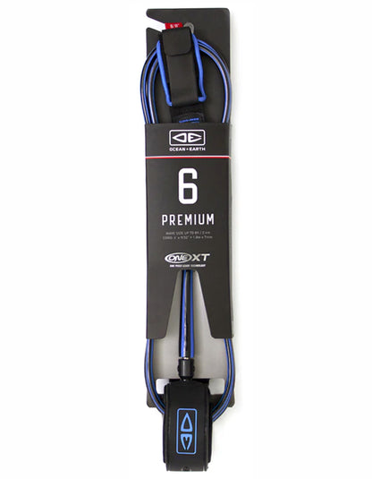  OCEAN & EARTH LEASH 6'0" ONE XT PREMIUM