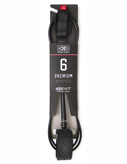  OCEAN & EARTH LEASH 6'0" ONE XT PREMIUM