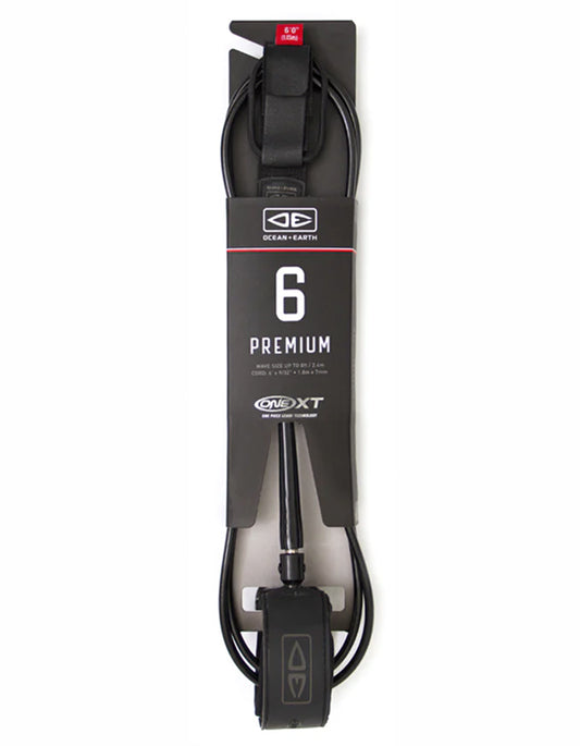  OCEAN & EARTH LEASH 6'0" ONE XT PREMIUM