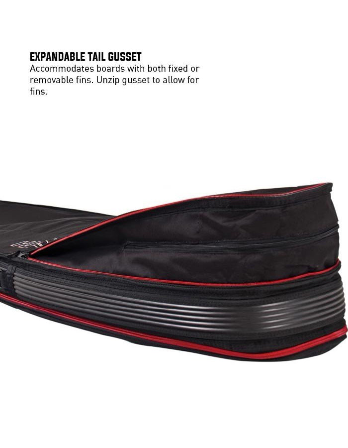  OCEAN & EARTH DOUBLE COMPACT SHORTBOARD COVER 6'8"