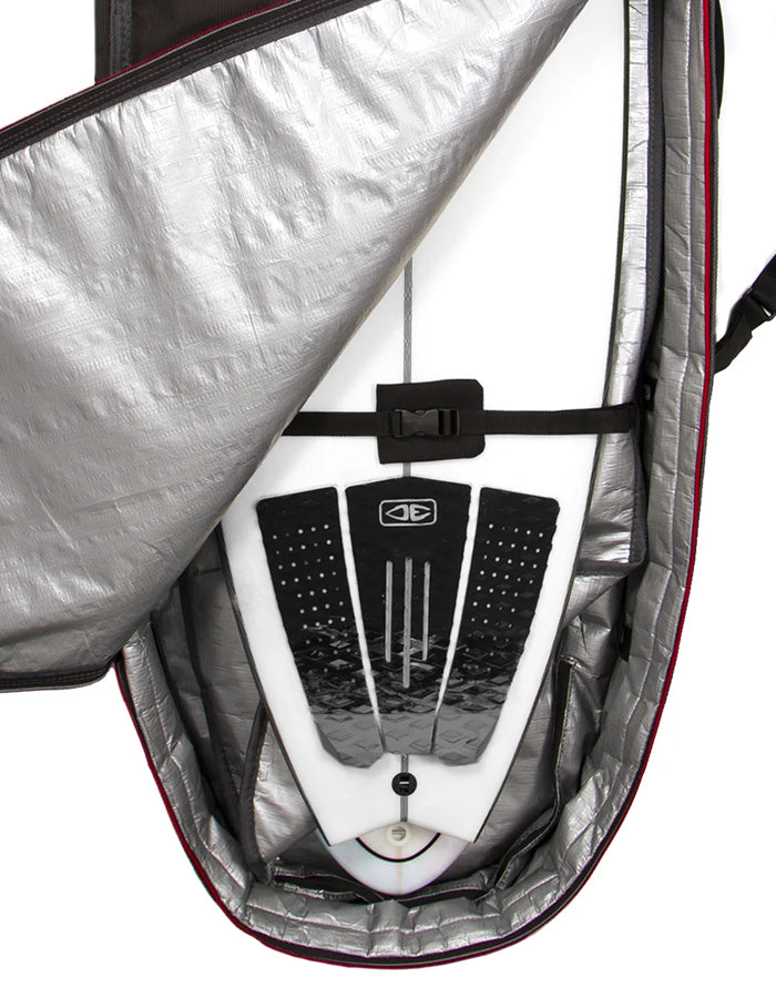  OCEAN & EARTH DOUBLE COMPACT SHORTBOARD COVER 6'4"