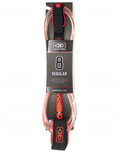  OCEAN & HEART REGULAR LONGBOARD 9'0"BLACK LEASH