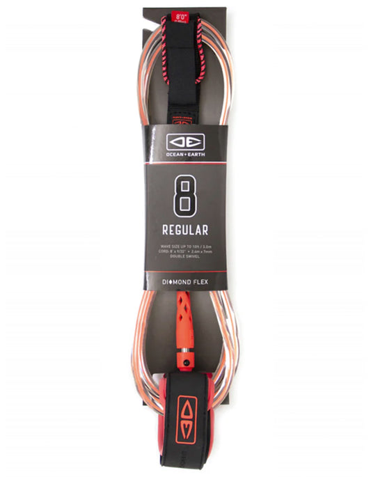  OCEAN & HEART REGULAR LONGBOARD 9'0"BLACK LEASH
