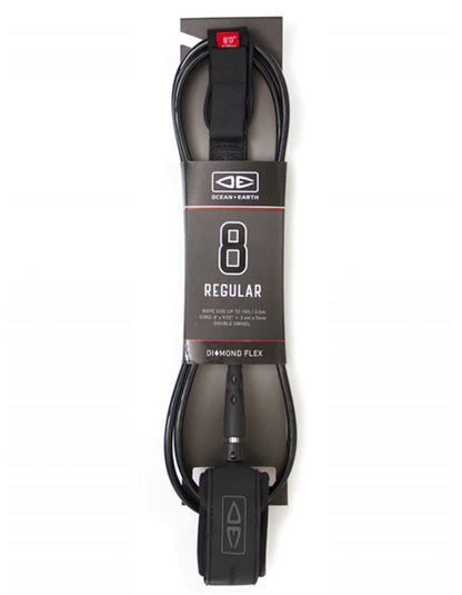  OCEAN & HEART REGULAR LONGBOARD 9'0"BLACK LEASH