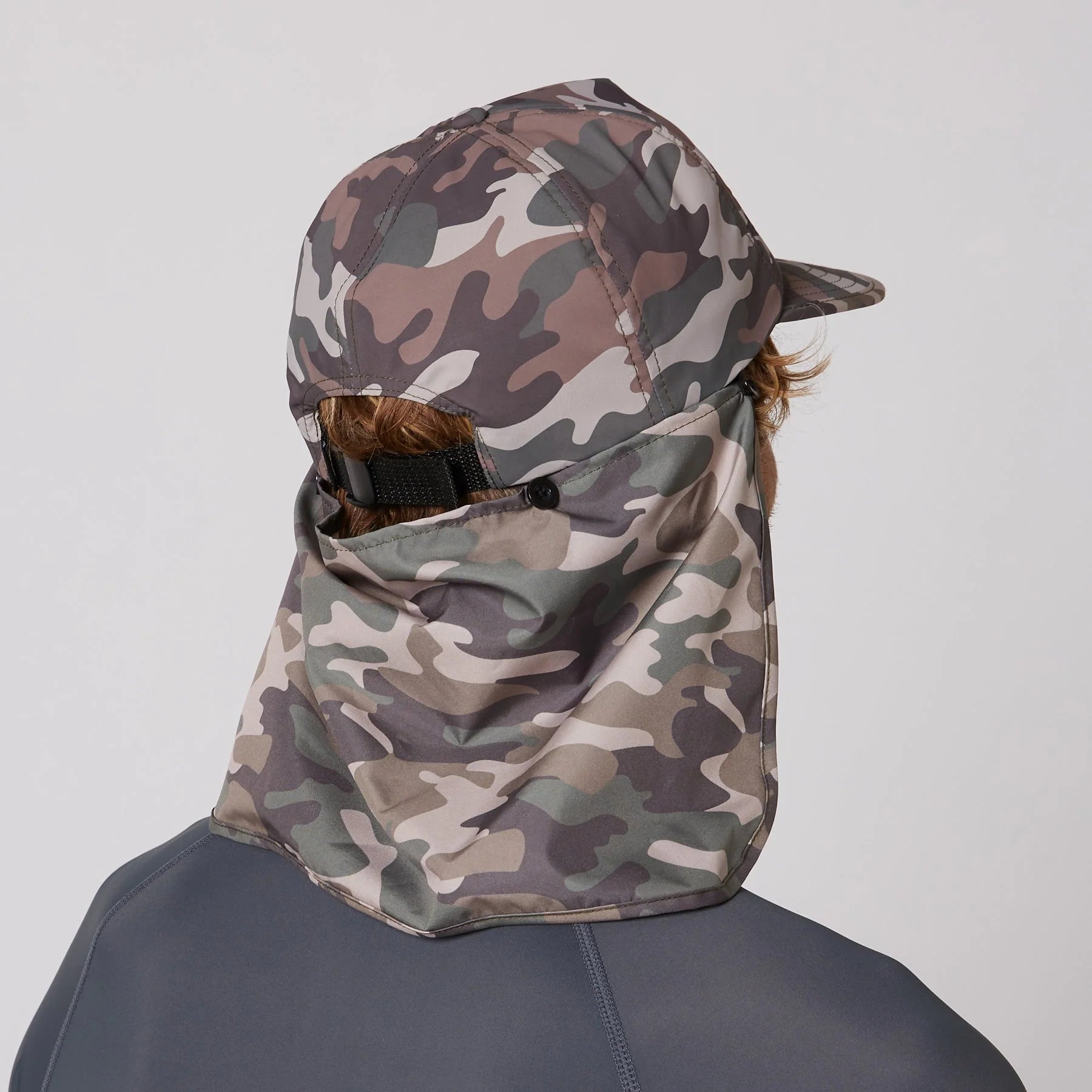  OCEAN & EARTH BINGIN LIGHTWEIGHT LEGIONNAIRE SURF CAP CAMO