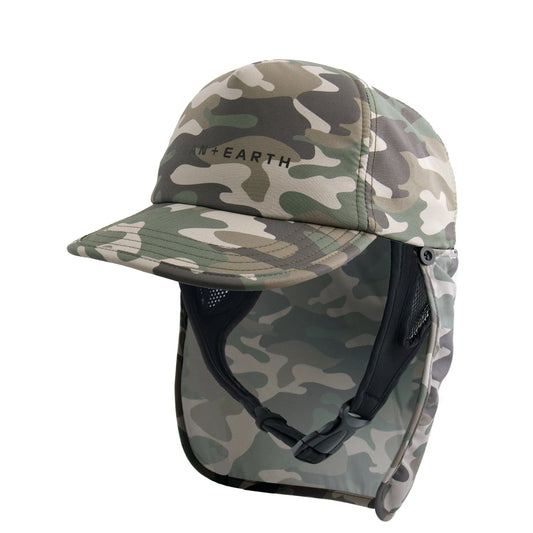  OCEAN & EARTH BINGIN LIGHTWEIGHT LEGIONNAIRE SURF CAP CAMO